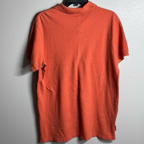 Polo By Ralph Lauren Men‎ Orange Polo Custom Fit Shirt Size L. - Picture 6 of 8